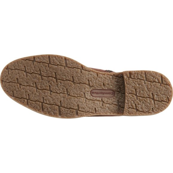 NEW Comfortiva Rebeca Side-Zip Chukka Boots - Suede For Women Rich Brown 264sn - Picture 6 of 6